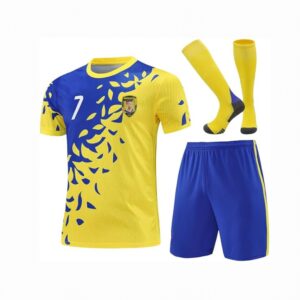 Children’s Soccer Jersey Set – Kids Football Uniform with Socks for Sports & Training