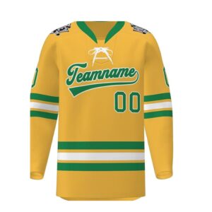 Custom Hockey Jersey – Personalized Blank Ice Hockey Shirt for Men, Women