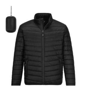 Packable Puffer Jacket - Lightweight Winter Warm Long Quilted Puffer Coat