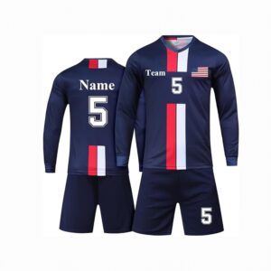 Children’s Soccer Jersey Set (Blue)