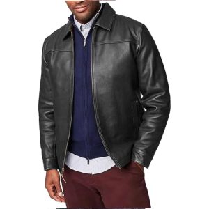 Diamond Style Lambskin Leather Jacket Men
