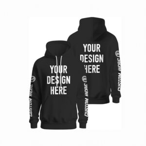 Hoodie with Front & Sleeve Printing
