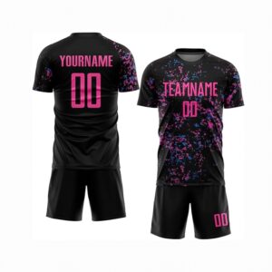 Children’s Soccer Jersey Set (Black)