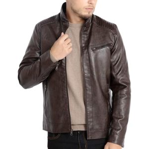 Lambskin Leather Jacket Men