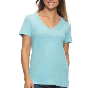 V-Neck Tee Soft, Lightweight, and Comfortable Short Sleeve T-Shirt for All-Day Wear